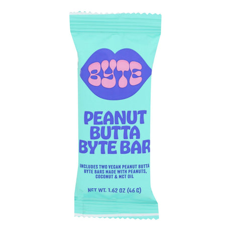 Byte Bars: 12-Count Peanut Butter Energy Bars, 1.62oz Each - Cozy Farm 