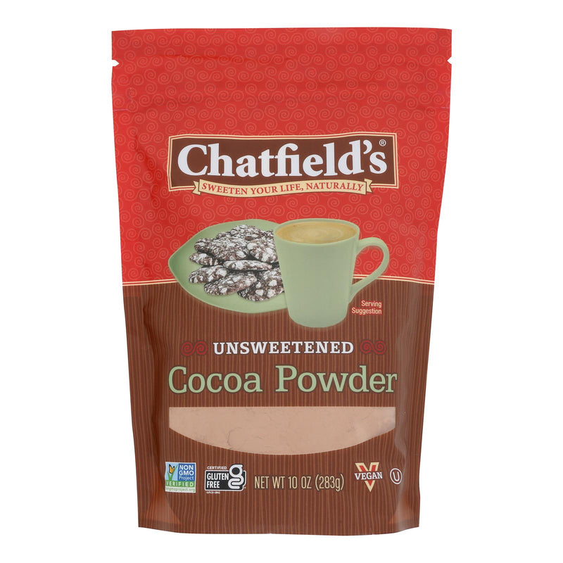 Chatfield's Cocoa Powder Pouch Unsweetened - 10 Ounce Case of 6 - Cozy Farm 