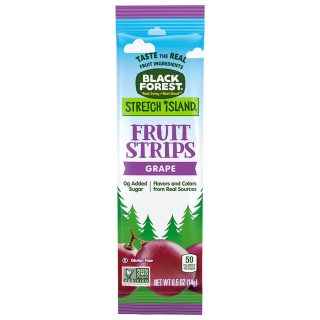 Black Forest Grape Stretch Island Fruit Strips 0.5oz Pack (Case of 30) - Cozy Farm 