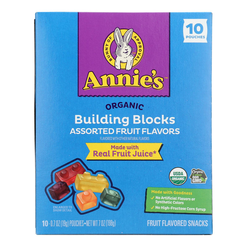 Annie's Homegrown Organic Fruit Snack 2 Building Blocks - Case of 8 (7 Ounces) - Cozy Farm 
