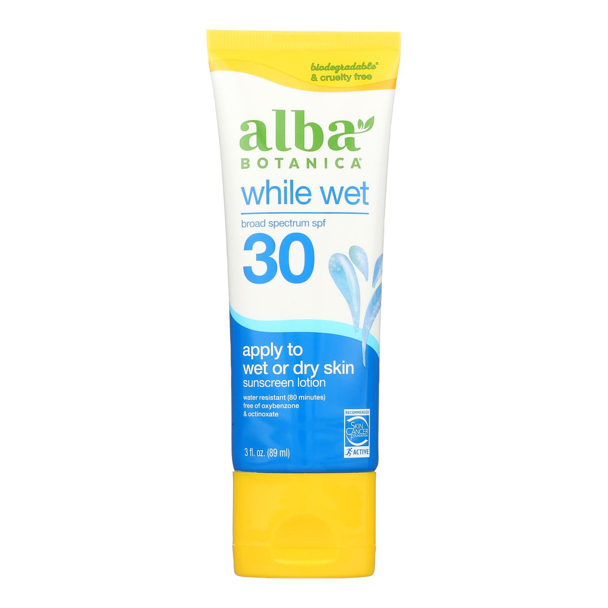 Alba Botanica Sunscreen Lotion SPF30 Whole Wet - 3 Fl Oz - Cozy Farm 