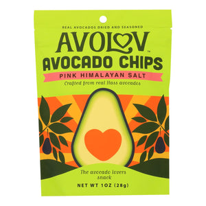 Branchout Sea Salt Avocado Chips - Case of 8 - 1.3oz Bags - Cozy Farm 