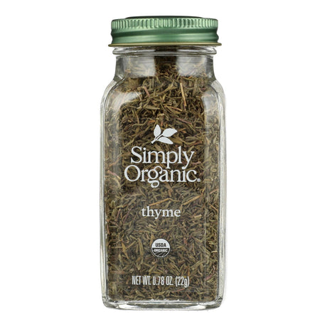 Simply Organic Organic Thyme Leaf, Case of 6 - 0.78 Ounces Each - Cozy Farm 