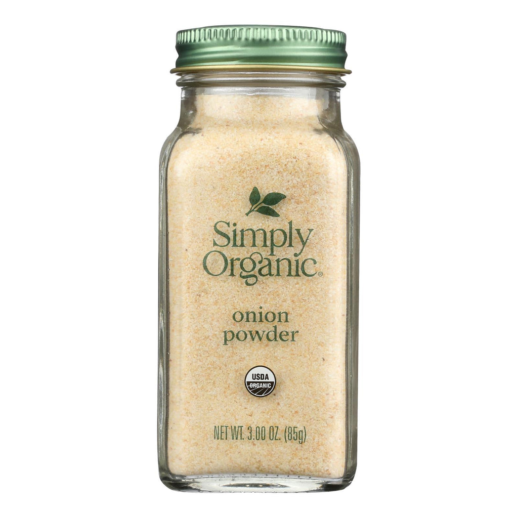 Simply Organic Onion Powder - 3 Oz, Organic - Case of 6 - Cozy Farm 