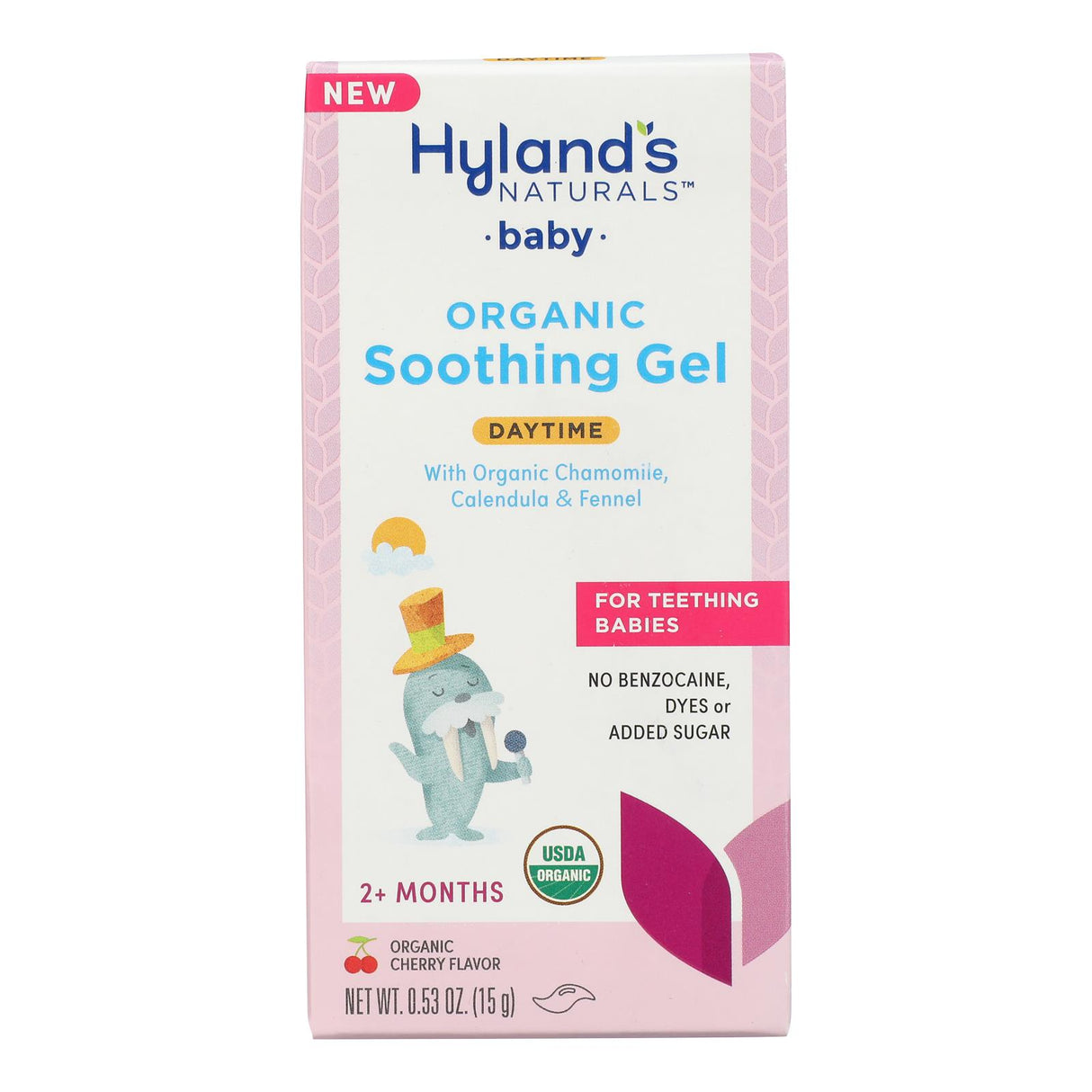 Hyland's Baby Day Soothing Organic Gel - 0.53 Ounces - Cozy Farm 