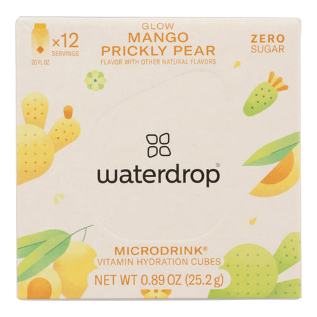 Waterdrop Glow Mango Pear Electrolyte Drink - 6-Pack (0.85 oz. Each) - Cozy Farm 