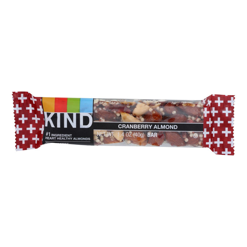 Kind Bar Cranberry Almond - 12-Pack - 1.4-Oz Bars - Cozy Farm 