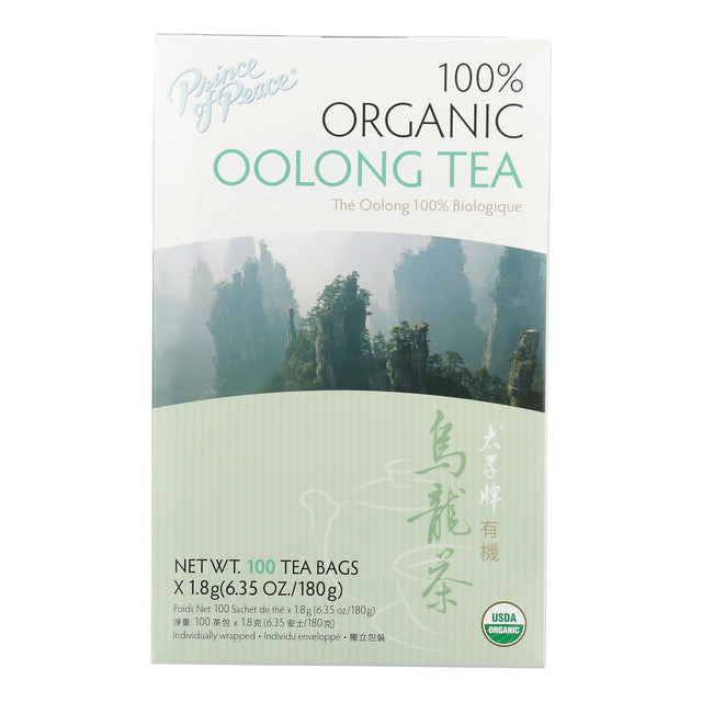 Prince of Peace Organic Oolong Tea - 100 Count - Cozy Farm 
