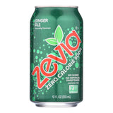 Zevia Zero Calorie Ginger Ale Soda, Case of 4 - 6/12 Fl Oz Cans - Cozy Farm 