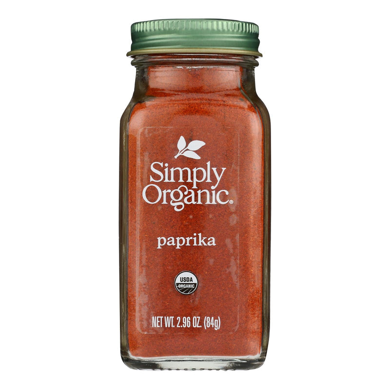 Simply Organic Paprika Organic Ground, 2.96 Oz. - Case of 6 - Cozy Farm 