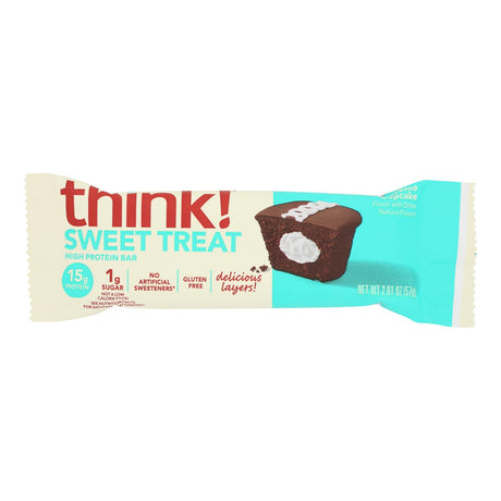 Think! Protein Bar - Chocolate Cream Cupcake - 2.01oz - Cozy Farm 