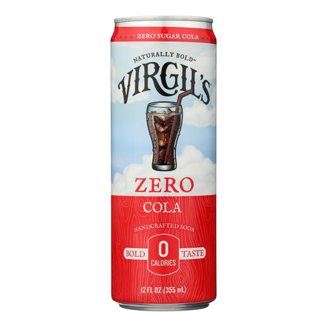Virgil's Zero Sugar Cola, 4/12 Fl. Oz. Can (Pack of 6) - Cozy Farm 