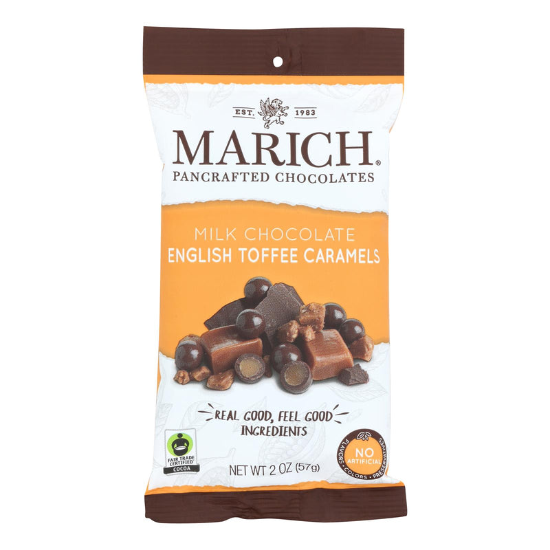 Marich Caramels English Toffee, 2 oz - Case of 12 - Cozy Farm 