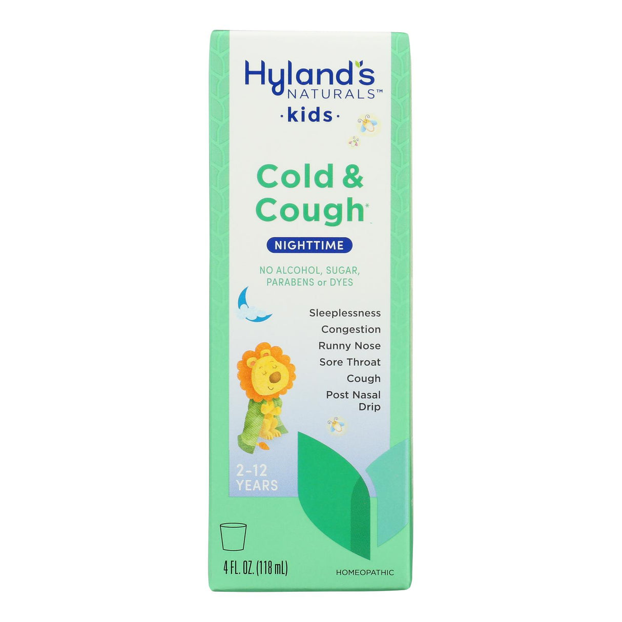 Hyland's 4Kids Night Cold 'n Cough Relief - 4 fl oz, Case of 3 - Cozy Farm 