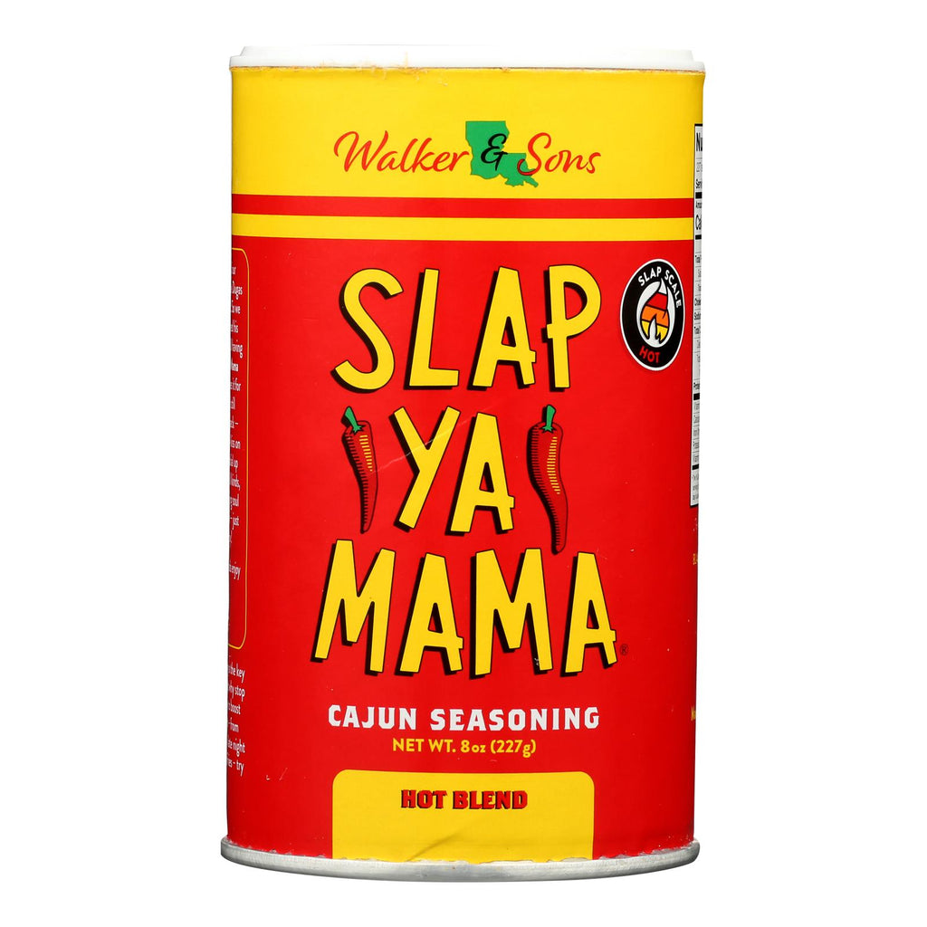 Slap Your Mama Cajun Hot Seasoning - 8 Oz, Case of 6 - Cozy Farm 