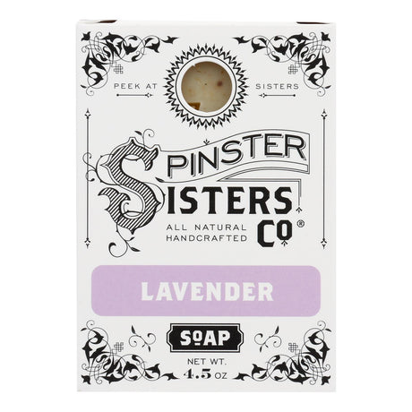 Spinster Sisters Company Lavender Soap Bar - 4.5 Ounces - Cozy Farm 