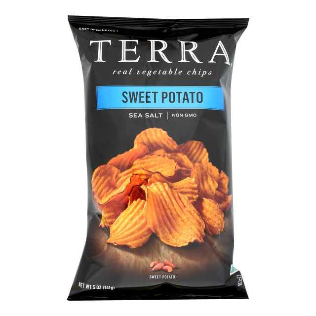 Terra Sweet Potato Chips Sea Salt, 5 Oz Bag (Case of 12) - Cozy Farm 