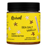 Revival Almond Butter with Vanilla Sea Salt - 10 oz, Pack of 6 - Cozy Farm 