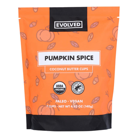 Evolved Better Cups Coconut Pumpkin Spice, Case of 6 - 4.93 oz. - Cozy Farm 