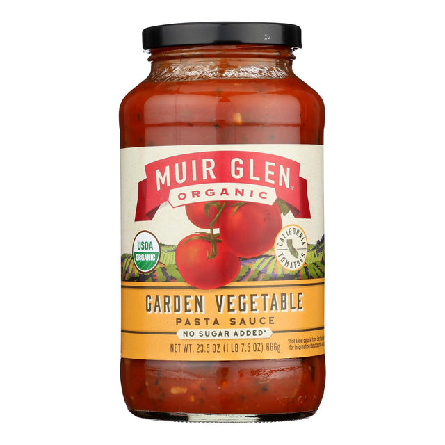 Muir Glen Organic Garden Veggie Pasta Sauce, 23.5 Fl. Oz - Cozy Farm 