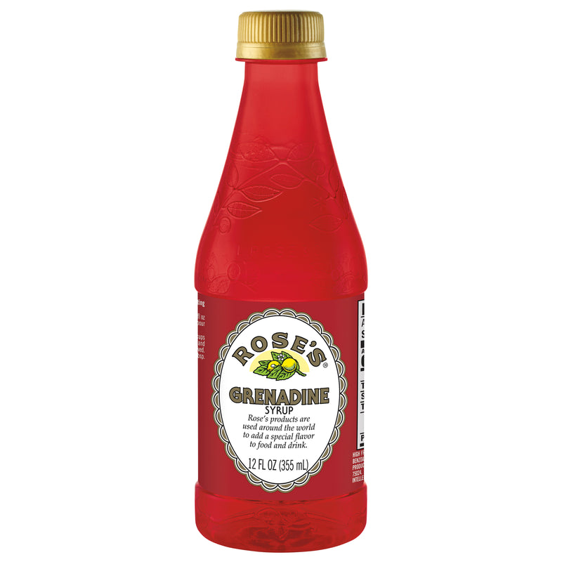 Rose's Mixed Grenadine Syrup - Case of 6 (12 Fluid Ounces) - Cozy Farm 