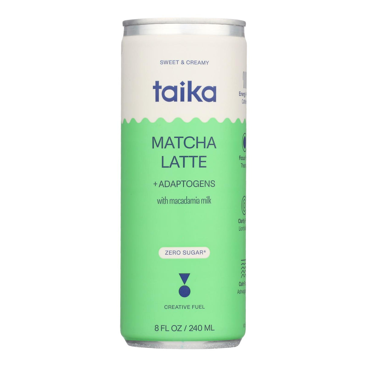 Taika Coffee Matcha Latte, 8 Fl. Oz (Case of 12) - Cozy Farm 