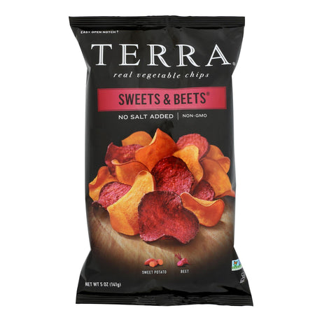 Terra Sweets Beets Vegetable Chips - 5 oz. Bag - Pack of 12 - Cozy Farm 