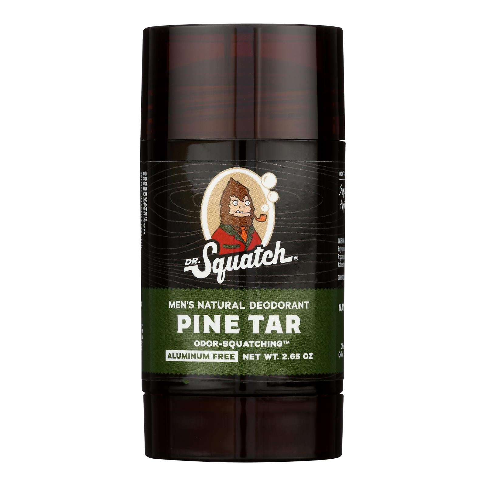 Dr. Squatch Pine Tar Deodorant - 2.65 oz.