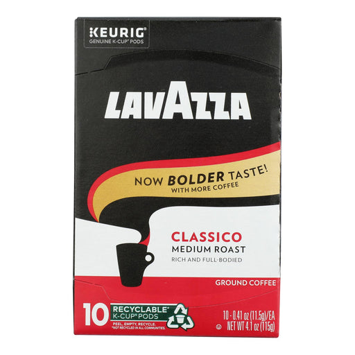 Lavazza Coffee Classico K-Cup, Case of 6 (10 Count) - Cozy Farm 