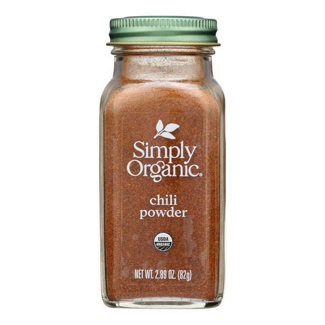 Simply Organic Chili Powder, Organic, 2.89 Oz, Case of 6 - Cozy Farm 