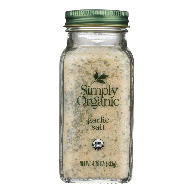 Simply Organic Garlic Salt (Pack of 6, 4.7 oz.) - Cozy Farm 
