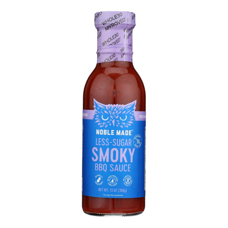 Noble Made Smoky Barbecue Sauce | 13 Oz (Pack of 6) - Cozy Farm 