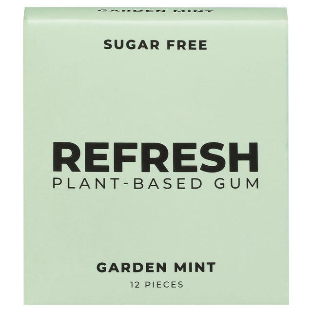 Refresh Garden Mint Gum - 144 Count - Cozy Farm 