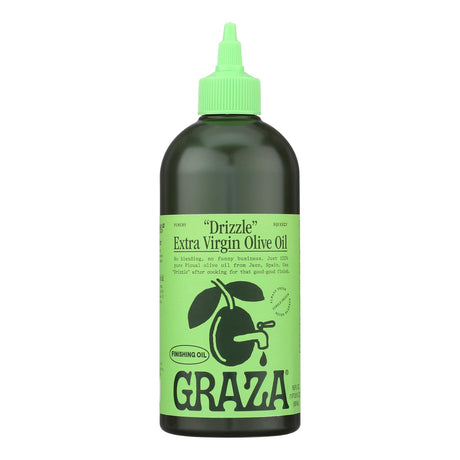 Graza Extra Virgin Olive Oil, 16.9 OZ Squeeze Bottle (Case of 6) - Cozy Farm 