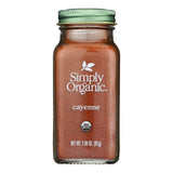 Simply Organic Cayenne Pepper, Organic, Case of 6 - 2.89 oz - Cozy Farm 