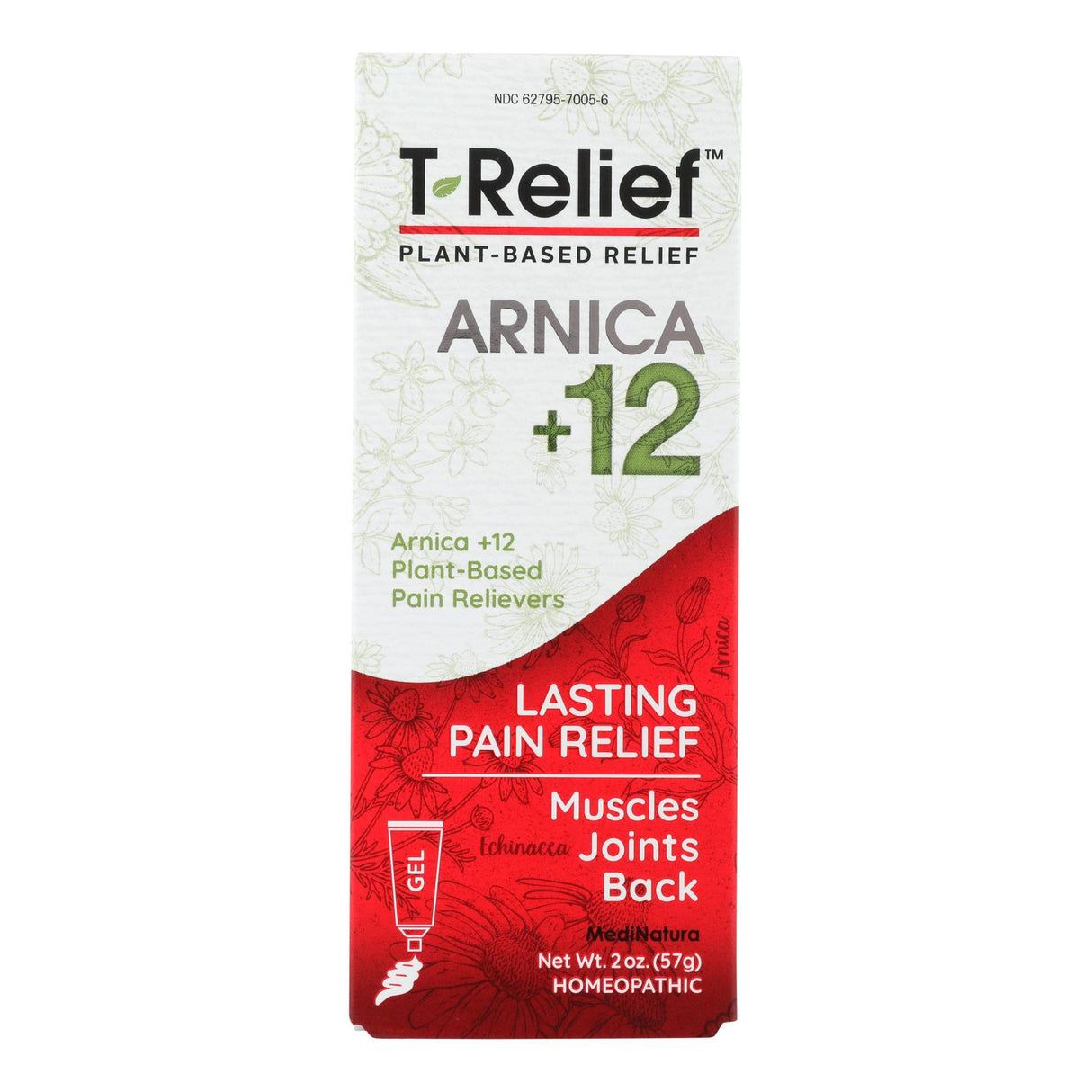 T-Relief Medinatura Pain Relief Gel, Original Formula, 2 Oz - Cozy Farm 