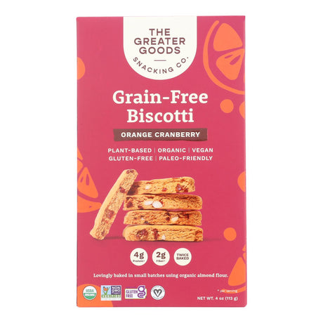 She Made Biscotti Og2 Orange Cranberry – Case of 7-4 Ounce Packs - Cozy Farm 