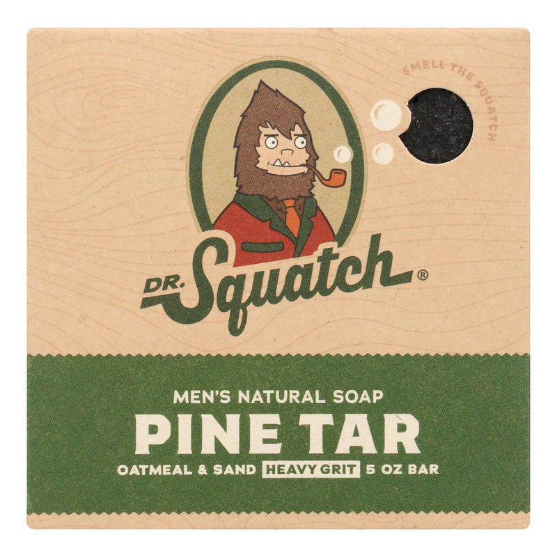 Doctor Squatch Pine Tar Bar Soap for Men - 5 oz - 1 Each - Cozy Farm 