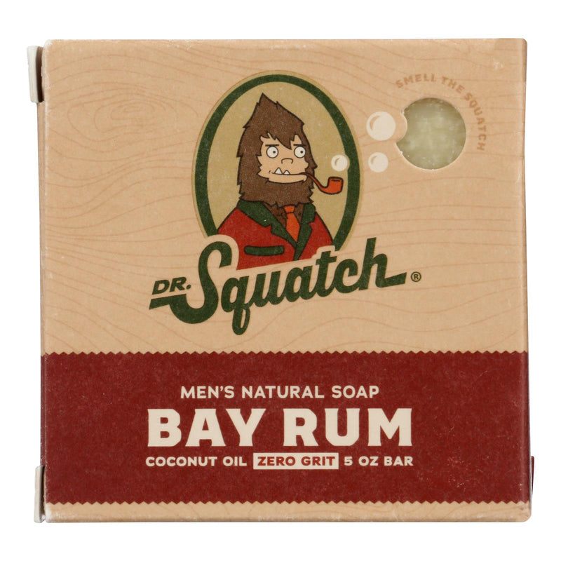 Doctor Squatch Bar Soap Men's Bay Rum - 1 Pack, 5 Ounces Each - Cozy Farm 