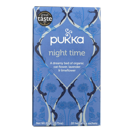 Pukka Night Time Organic Herbal Tea - Case of 4 x 20 Tea Bags - Cozy Farm 