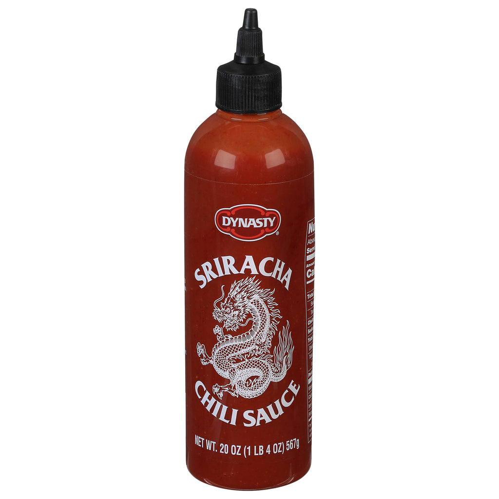 Dynasty Sriracha Chili Sauce - Case of 12 - 20 Oz Bottles - Cozy Farm 