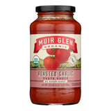 Muir Glen Organic Roasted Garlic Pasta Sauce - 12 Pack - 23.5 fl. oz. - Cozy Farm 