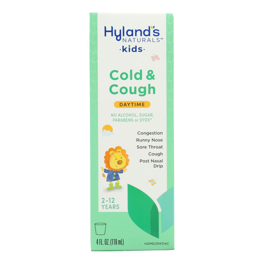 Hyland's 4Kids Cold 'N Cough - Case of 3 (4 fl. oz. Each) - Cozy Farm 