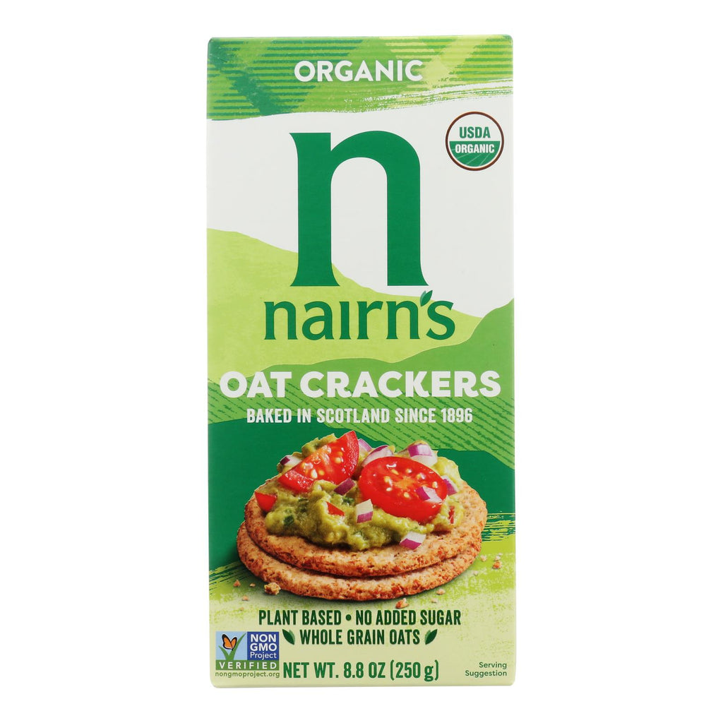 Nairn's Organic Oat Cracker - 8.8 Oz Case of 8 - Cozy Farm 