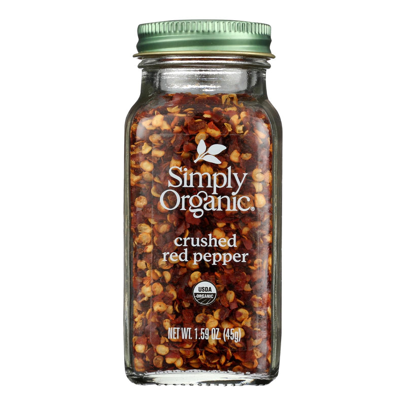 Simply Organic Red Pepper Crushed - 1.59 Ounces - Case of 6 - Cozy Farm 