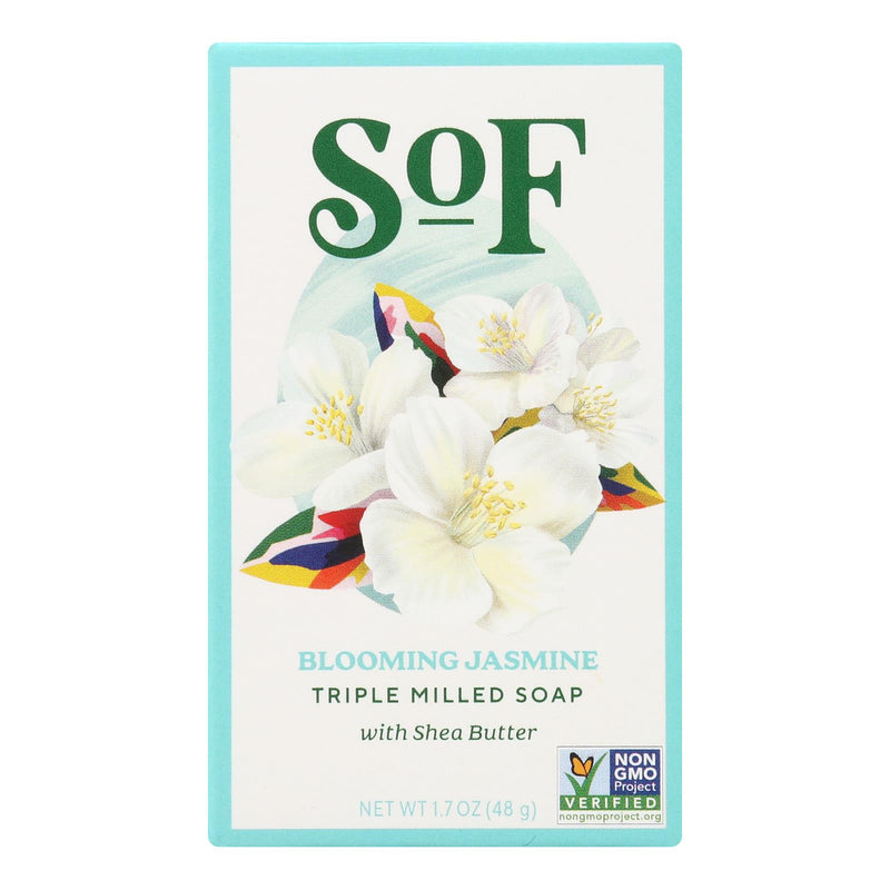 South Of France Bar Soap - Jasmine Blm - 1.7 Oz (24 Pack) - Cozy Farm 