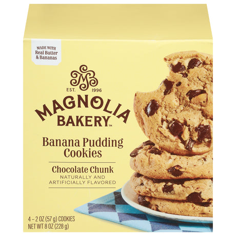 Magnolia Bakery Key Banana Pudding Chocolate Chunk 8 Oz. (Case of 8) - Cozy Farm 