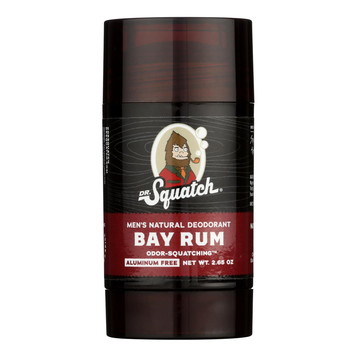 Doctor Squatch Men's Deodorant - Bay Rum - Antiperspirant - 2.65 Oz - Cozy Farm 