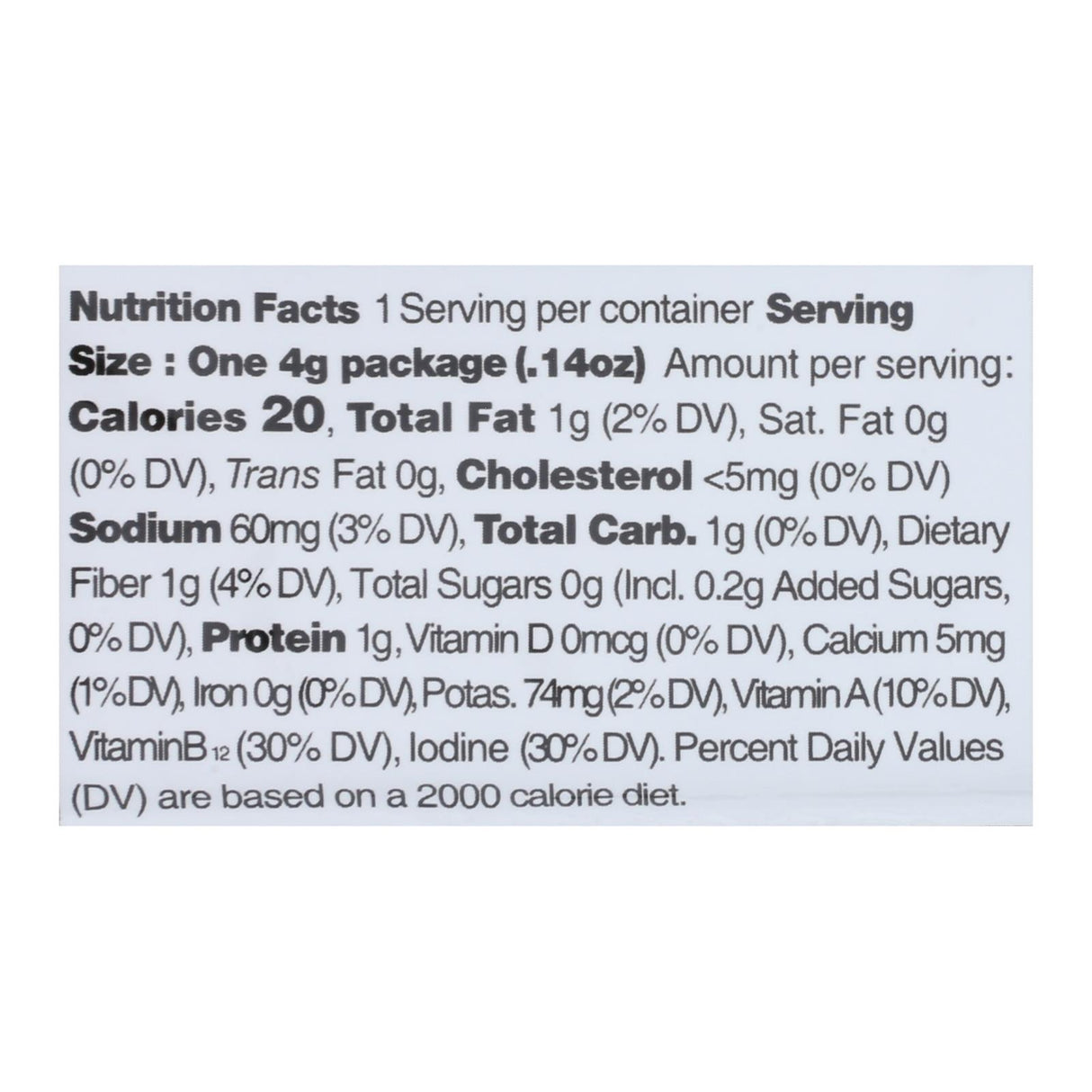 Ocean's Halo Premium Seaweed Snack, Wasabi Flavor, Gluten-Free, Case of 12, 0.14 Oz - Cozy Farm 