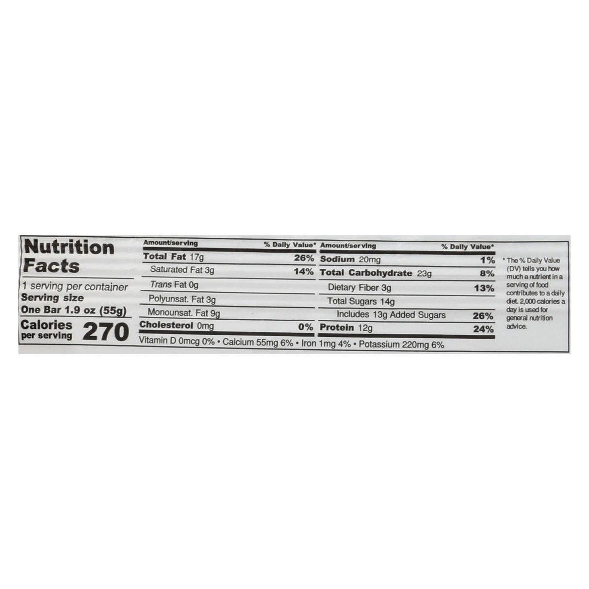 Wella Bar Cranberry Crunch Chilled Organic Protein, Heart-Healthy Bar - 1.9 Oz. (Pack of 8) - Cozy Farm 